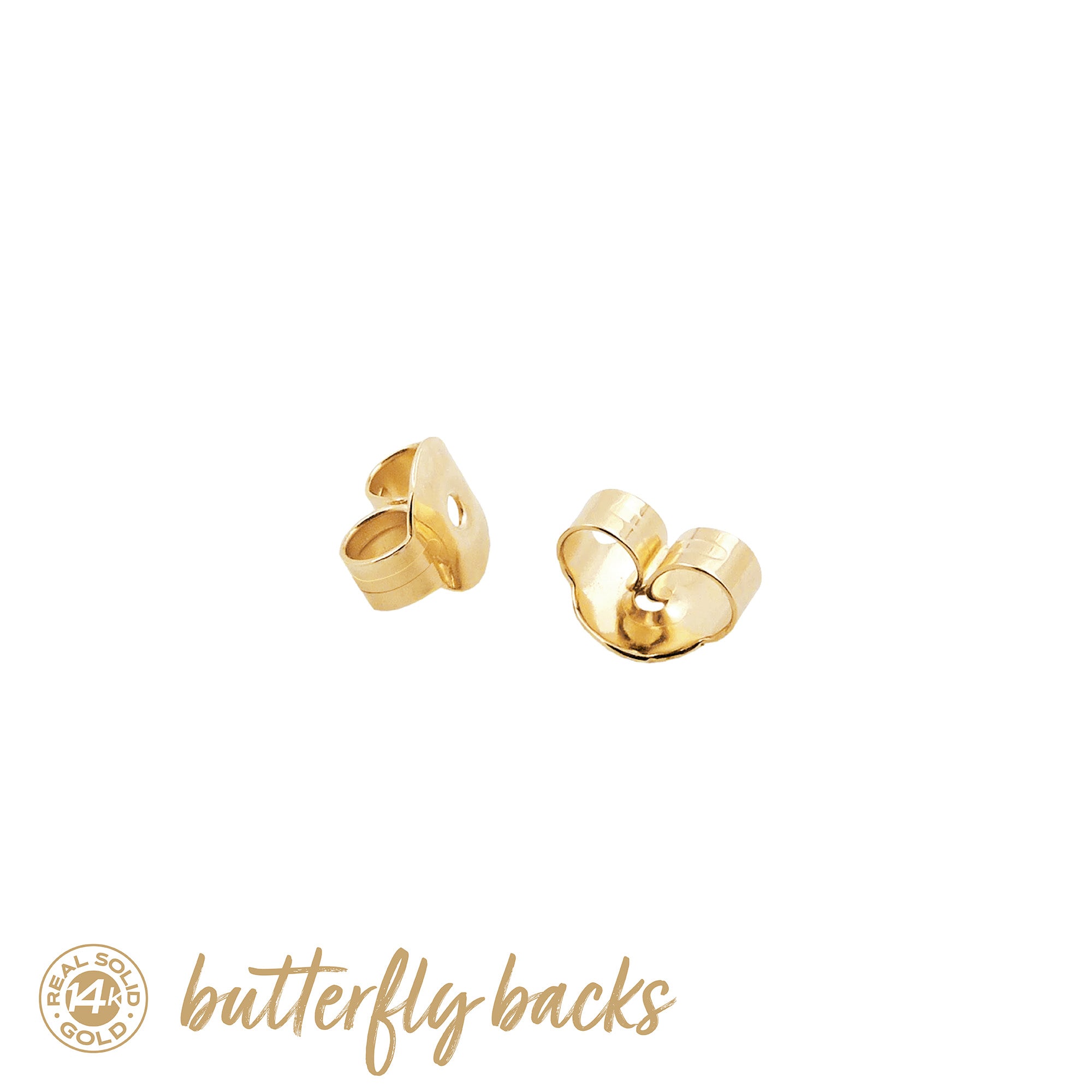 Gold Earrings, Minimalist Earrings, Stud Earrings – AMYO Jewelry